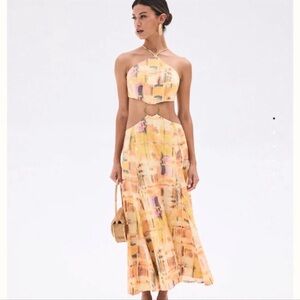 Cult Gaia Nadeesha Dress in Summer Haze
